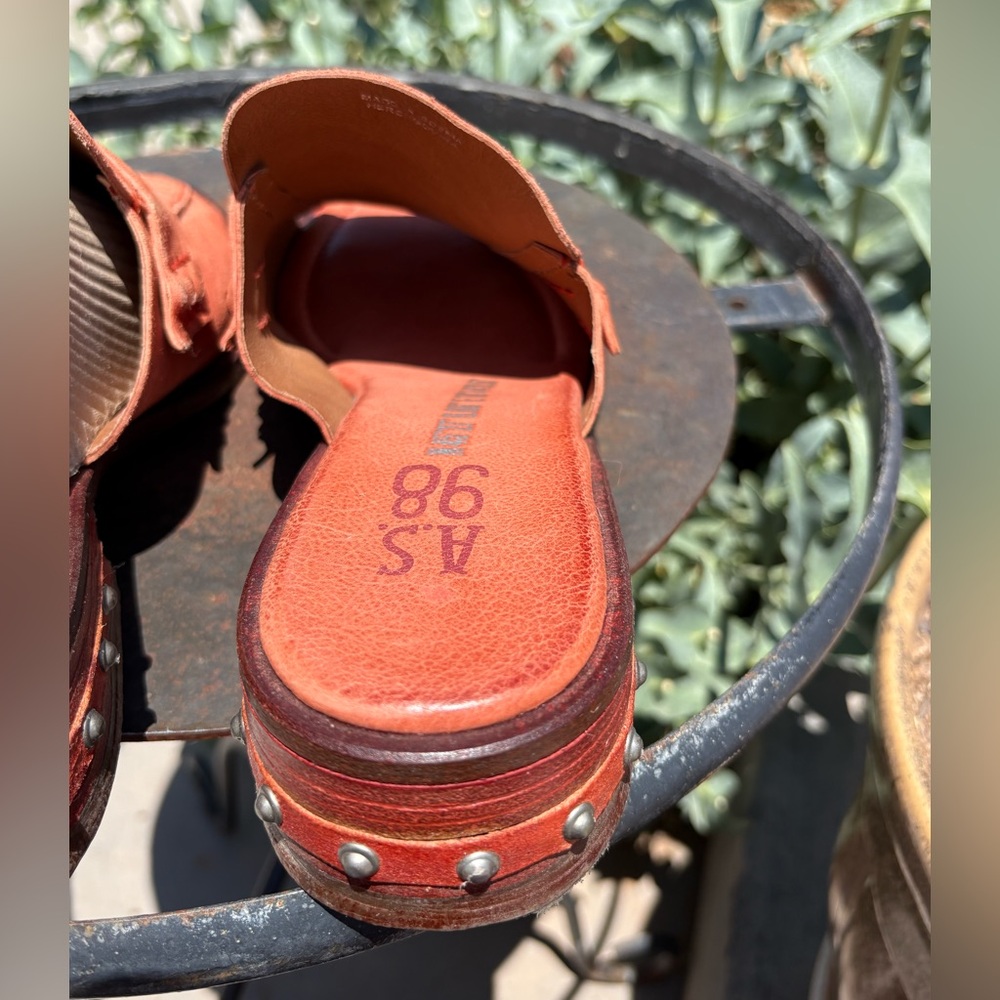 A.S.98 Gino Suede Sandals - Picture 14 of 16